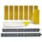 Aleco AirFlex Yellow Mesh Strip Door Kit 8' X 8', 8" x .080 405056 - alternate 1